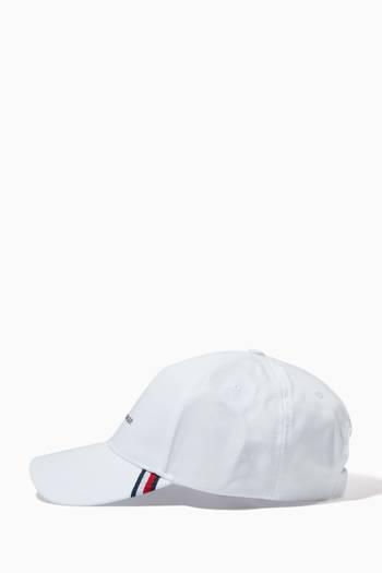 hover state of Downtown Metal Logo Cap in Cotton Twill