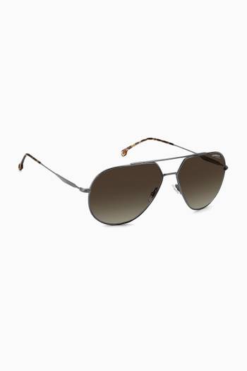 hover state of Pilot Sunglasses in Metal  