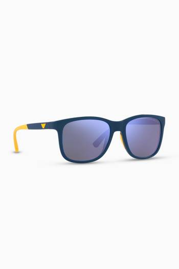 hover state of D Frame Sunglasses in Acetate    