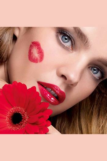 hover state of 749 Love Tulip KissKiss Shine Bloom Lipstick Balm, 3.2g   