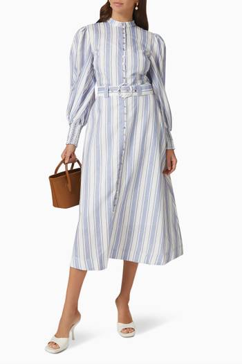 hover state of Pavilion Shirt Dress in Linen