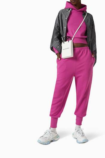 hover state of Sporty B Tuck-in Sweatpants in Cotton Fleece