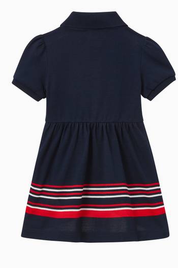 hover state of Striped Dress in Cotton