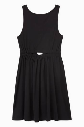 hover state of Drapped Dress in Jersey Knit  