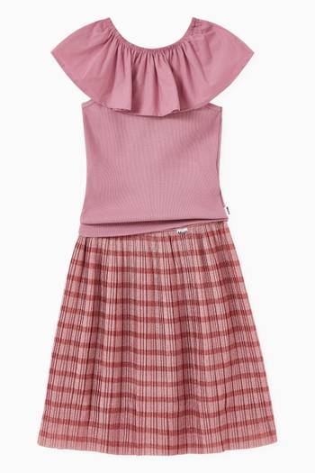 hover state of Bailini Pleated Skirt