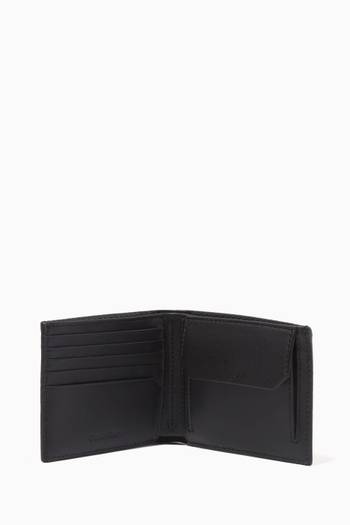 hover state of Minimalism Billfold Wallet in Embossed Leather