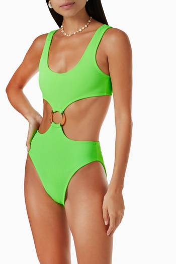 hover state of Ky Swimsuit in Micro Rib