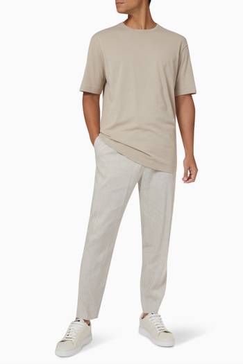 hover state of Tapered Pants in Linen  