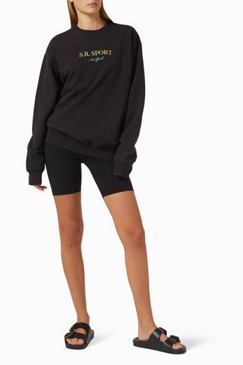 hover state of Wimbledon Crewneck Sweatshirt in Cotton