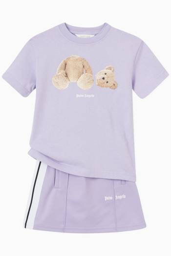 hover state of Bear Print T-shirt in Cotton