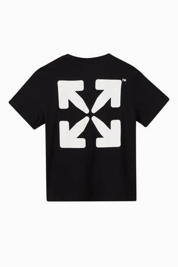 hover state of Arrows Print T-Shirt in Cotton