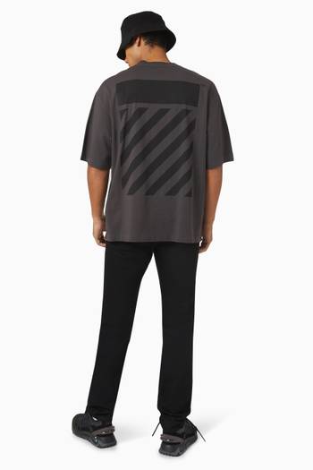 hover state of Diagonal Tab T-shirt in Cotton Jersey