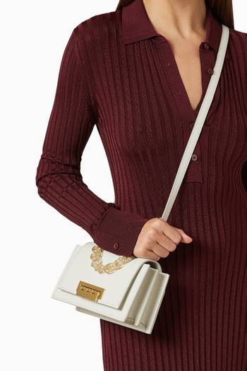 hover state of Earthette Crossbody Bag in Calf Leather 