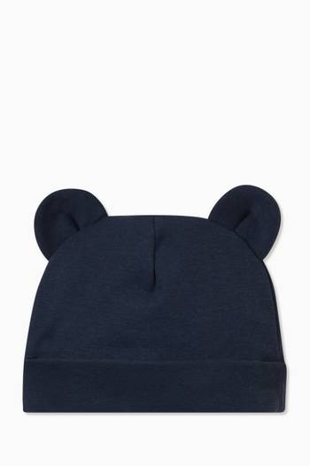 hover state of Teddy Bear Beanie in Cotton