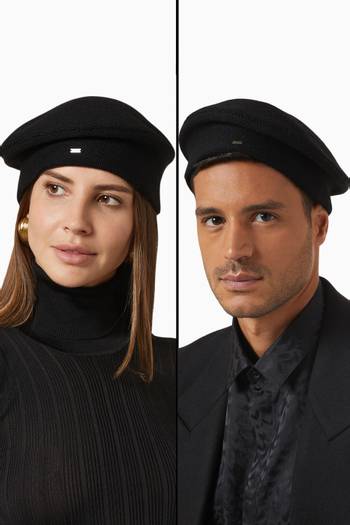 hover state of Classic Beret in Wool