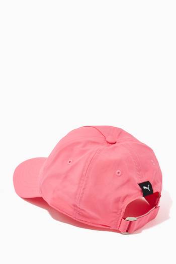 hover state of Logo Print Cap in Organic Cotton