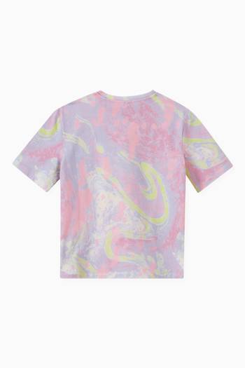 hover state of Get Down Print T-Shirt in Cotton  