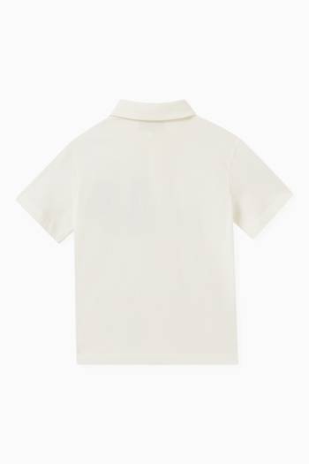 hover state of Logo Pocket Polo T-shirt in Cotton
