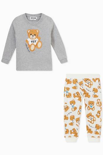 hover state of Teddy T-Shirt and Trousers, Set of Two