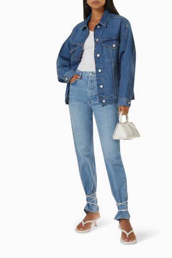 hover state of Le High 'N' Tight Straight-fit Jeans in Denim