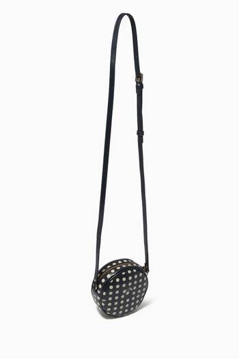hover state of Gomette Crossbody Bag in Leather
