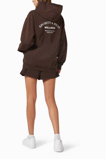 hover state of Wellness Studio Hoodie in Cotton