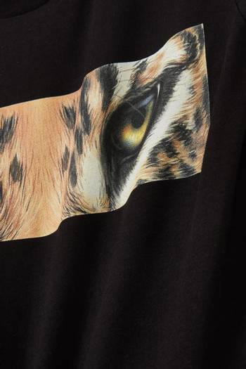 hover state of Lion T-shirt in Cotton