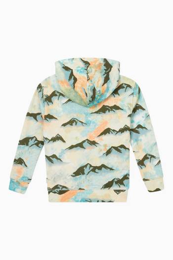 hover state of Printed Sweatshirt in Cotton