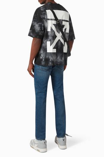 hover state of Arrow Tie-dye T-shirt in Cotton-jersey