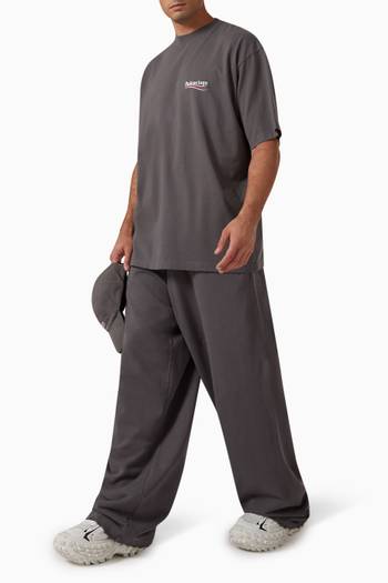 hover state of Political Campaign Large Fit Sweatpants in Fleece