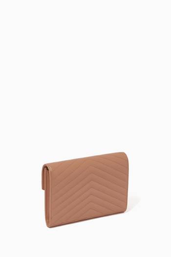 hover state of Cassandre Clutch in Matelassé Leather