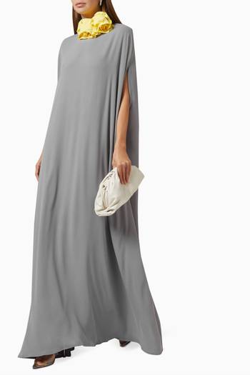 hover state of Eleonore Maxi Dress in Crepe
