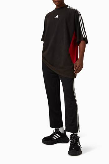hover state of x Adidas Oversized T-shirt in Cotton Jersey