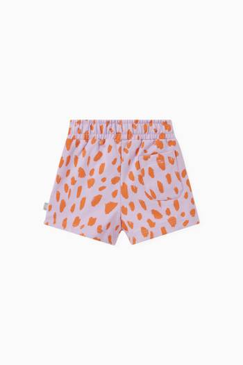 hover state of Cheetah Shorts in Cotton