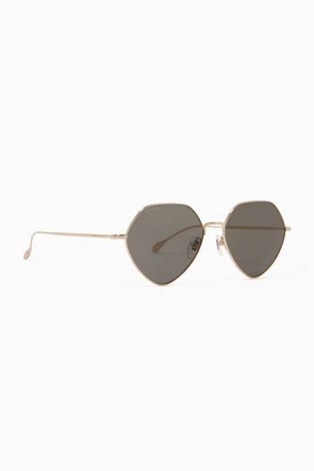 hover state of Geometric Sunglasses in Metal