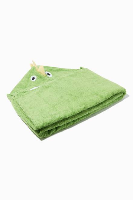 hover state of Dinosaur Hooded Towel     