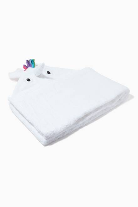 hover state of Unicorn Hooded Towel  