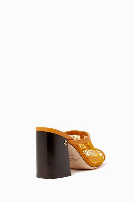 hover state of Joud 85 Net & Nappa Slide Sandals      