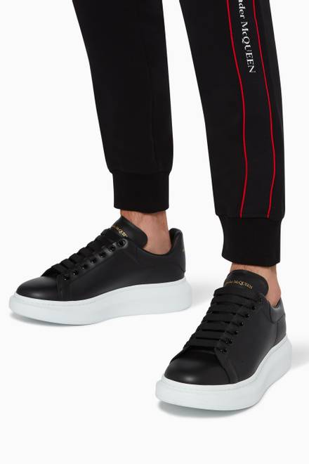 hover state of Oversized Leather Sneakers