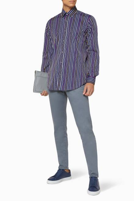 hover state of Striped Cotton Shirt  