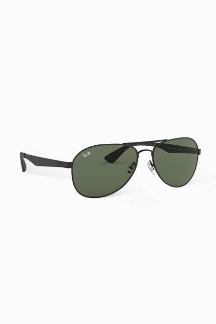hover state of RB3549 Aviator™ Polarized Classic Sunglasses   