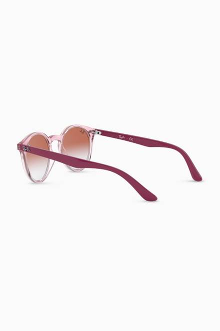 hover state of RJ9064S Gradient Mirror Sunglasses    