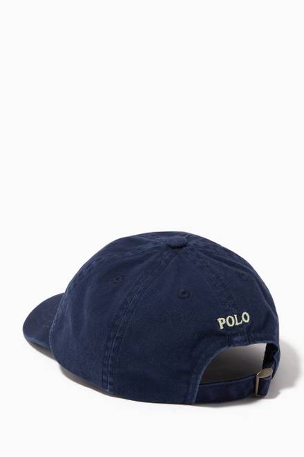 hover state of Big Pony Chino Baseball Cap in Cotton
