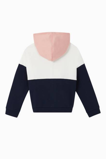 hover state of Sport Colour-Block Cotton Fleece Sweatshirt  