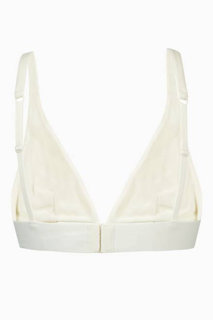 hover state of Cotton Triangle Bralette