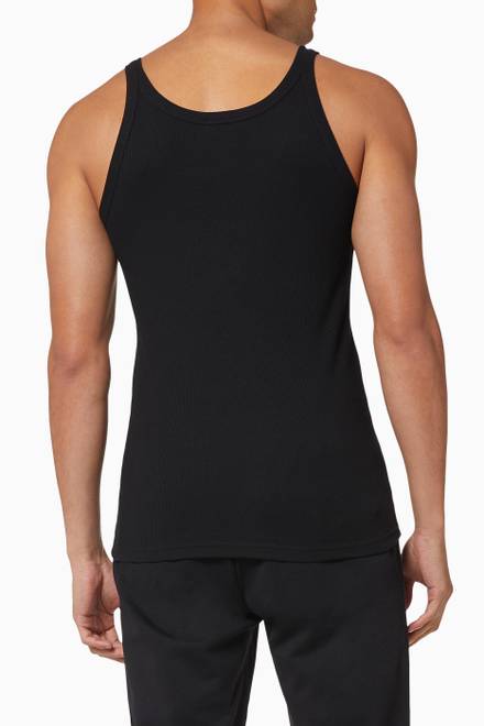 hover state of Sicily Ribbed Cotton Marcello Tank Top  