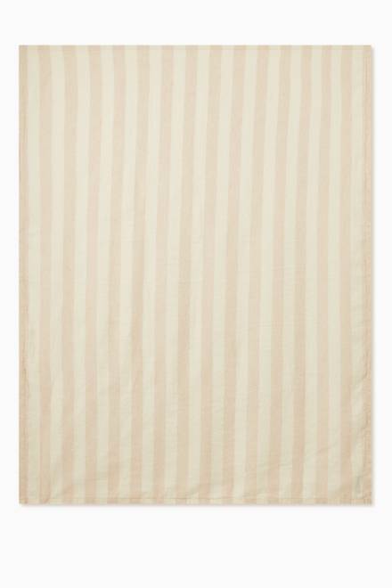 hover state of Stripes Medium Beach Towel in Linen   