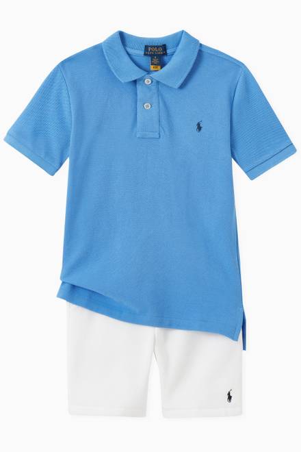 hover state of Polo T-shirt in Cotton Jersey  