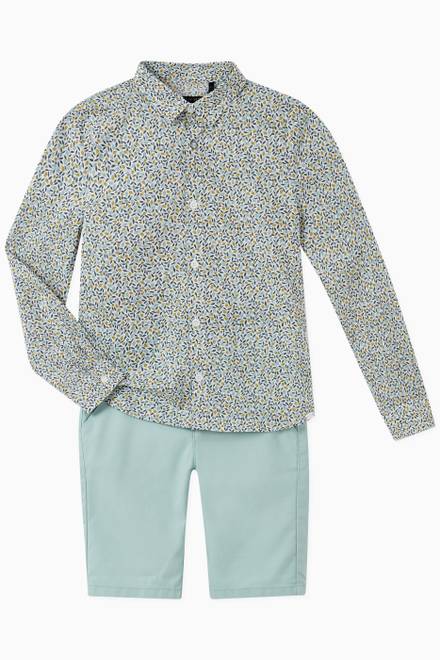 hover state of Floral Button Down Shirt  