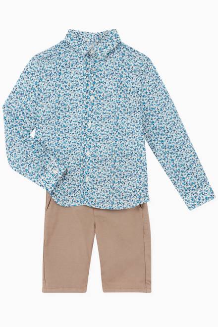 hover state of Liberty Print Shirt in Cotton  